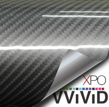 Gunmetal Gray Tech Art Carbon Fiber Car Wrap Vinyl Film