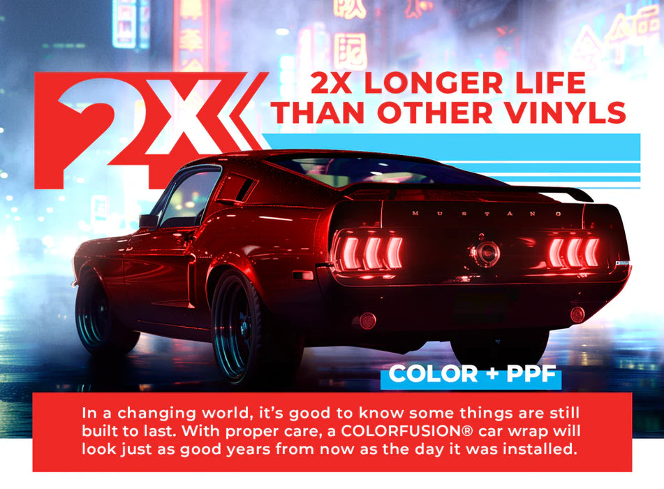COLORFUSION® PPF Gloss: Sinister Red