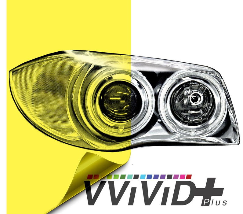 Yellow Headlight Tint for cars