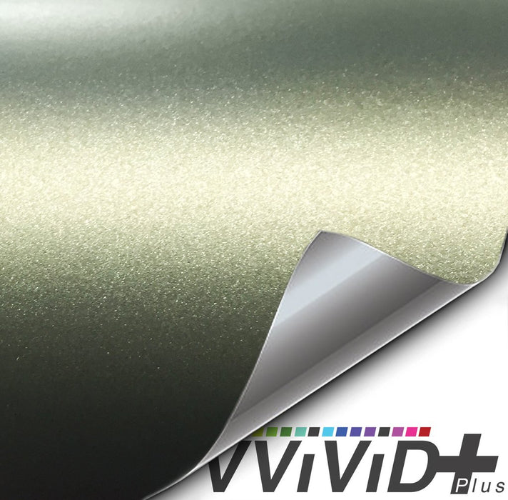 Premium Plus Matte Metallic Military Green Ghost car wrap vinyl film