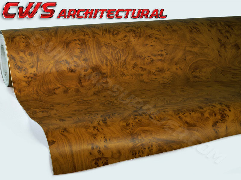 knotty maple architectural wood grain vinyl wrap