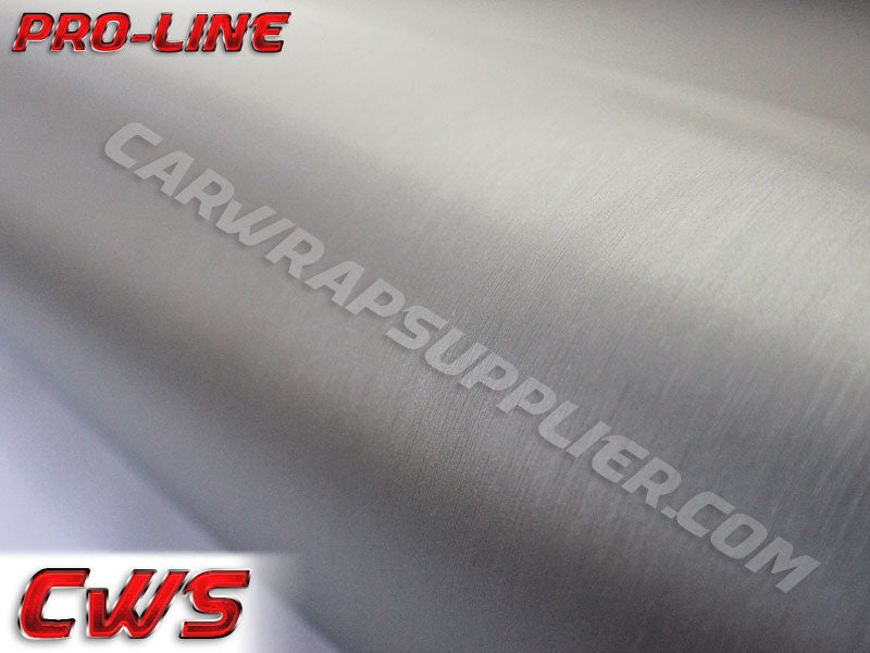 Brushed Aluminum Silver Vvivid Vehicle Vinyl Film