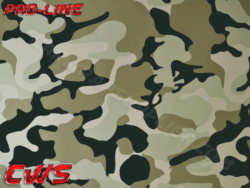 Camouflage Desert vinyl wrap