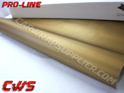 Gold Carbon Fiber Car Wrap Vinyl Film