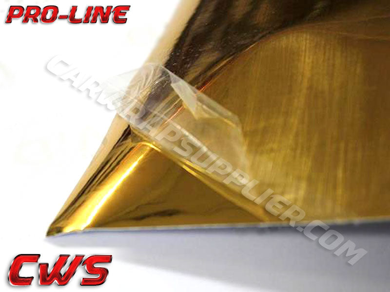 Standard Gold Chrome Vehicle Vinyl Film