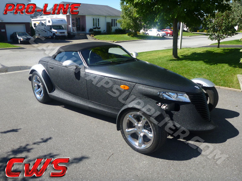 Diamond Sanding Black Vehicle Vinyl Film