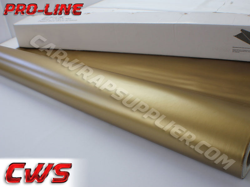Gold Matte Car Wrap Vinyl Film
