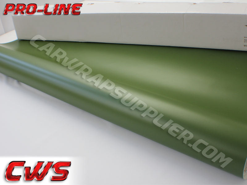 Military Green Matte Car Wrap Vinyl Film