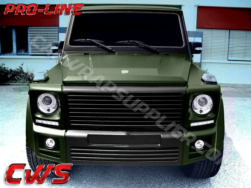 Military Green Matte Car Wrap Vinyl Film
