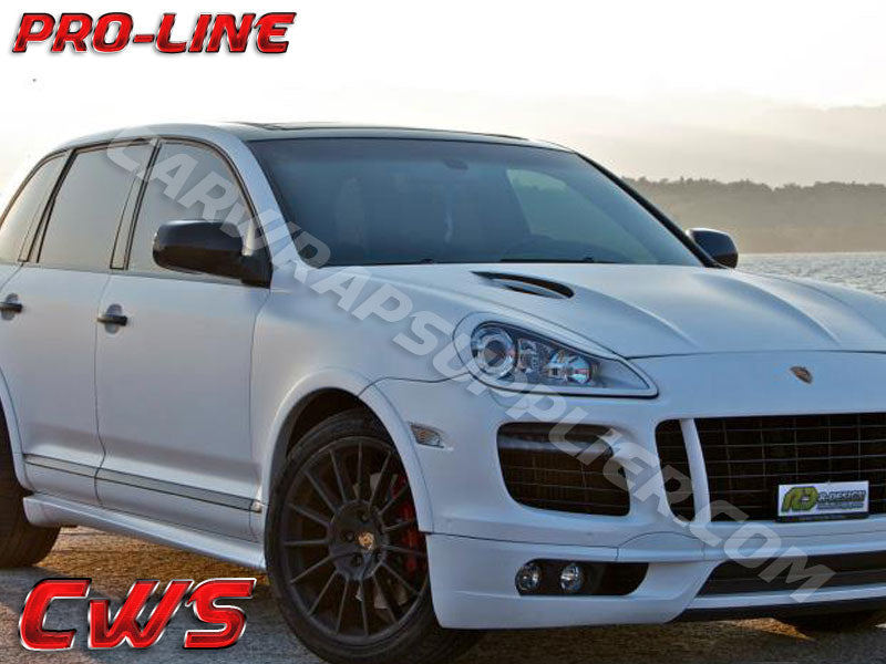 White Matte Car Wrap Vinyl Film