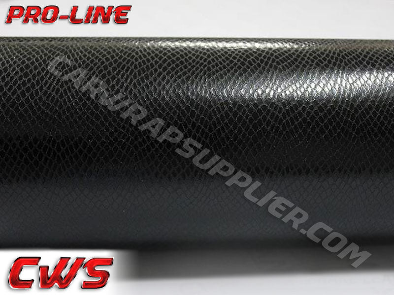 Black Snake Skin Vehicle Vinyl Film