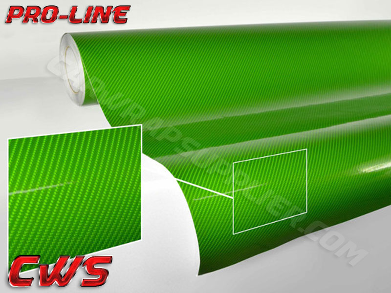 Green Tech Art Carbon Fiber Car Wrap Vinyl Film