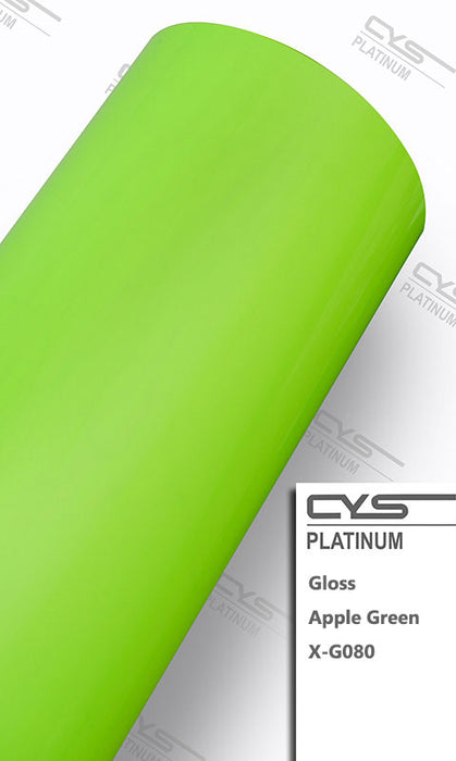 Platinum Gloss: Apple Green X-G080 - 5ft x 60ft — CWS USA