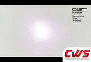 Gloss Diamond Metallic Pink White X-D080 car wrap vinyl