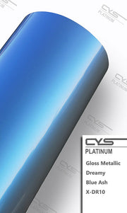 Gloss Dreamy Metallic Blue Ash X-DR10 car wrap vinyl