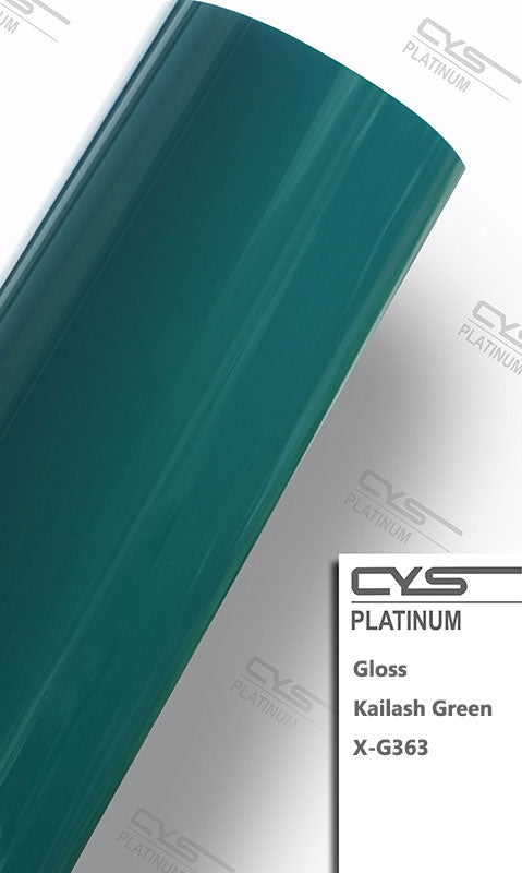Platinum Gloss Kailash Green X-G363 Car Wrap Vinyl