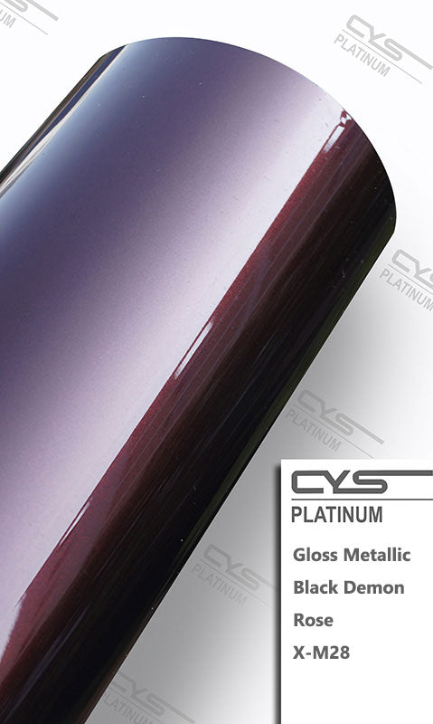 Platinum Gloss Metallic: Black Demon X-M28 - 5ft x 60ft — CWS USA