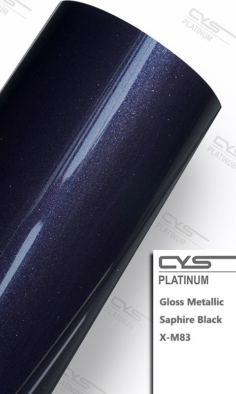 Platinum Gloss Metallic: Black Demon X-M28 - 5ft x 60ft — CWS USA