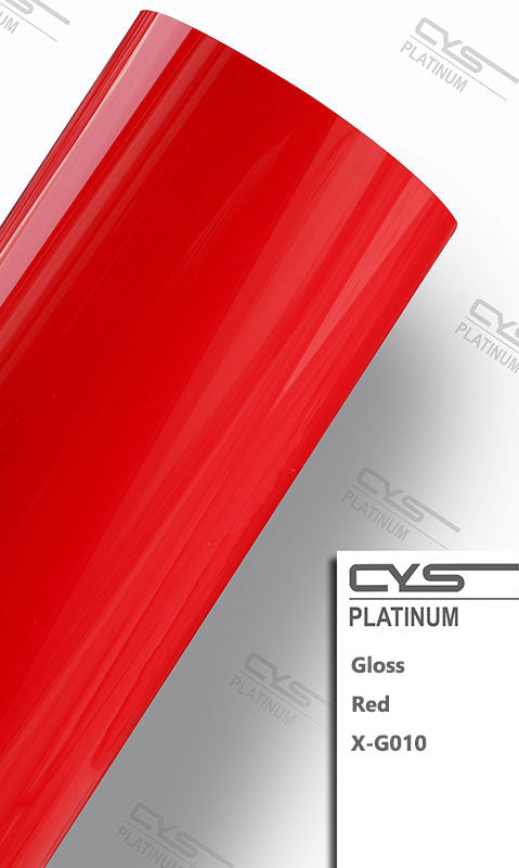 Platinum Gloss Red X-G010 Car Wrap Vinyl