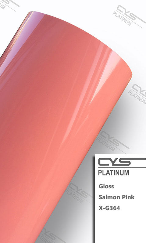 Platinum Gloss Salmon Pink X-G364 Car Wrap Vinyl