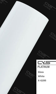 Platinum Gloss White X-G200 Car Wrap Vinyl