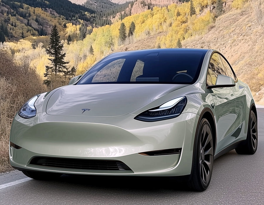 COLOR PPF Gloss Metallic: Green Silver CWS-M323