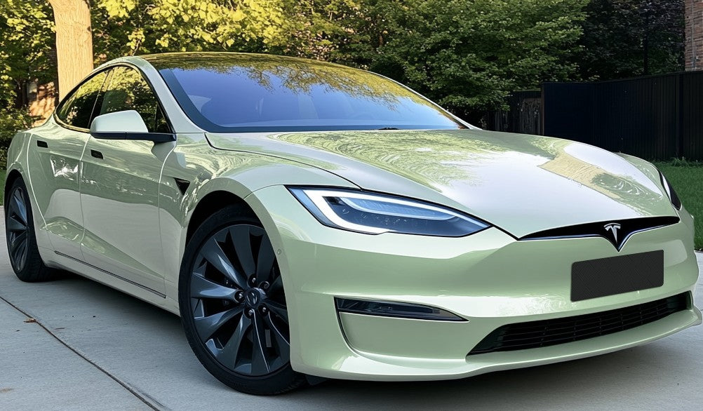 COLOR PPF Gloss Metallic: Silver Green CWS-M532