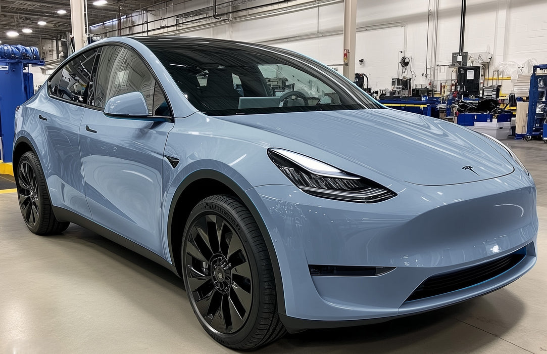 COLOR PPF Gloss Metallic: Silver Blue CWS-M619