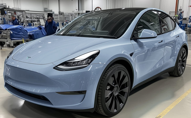 COLOR PPF Gloss Metallic: Silver Blue CWS-M619