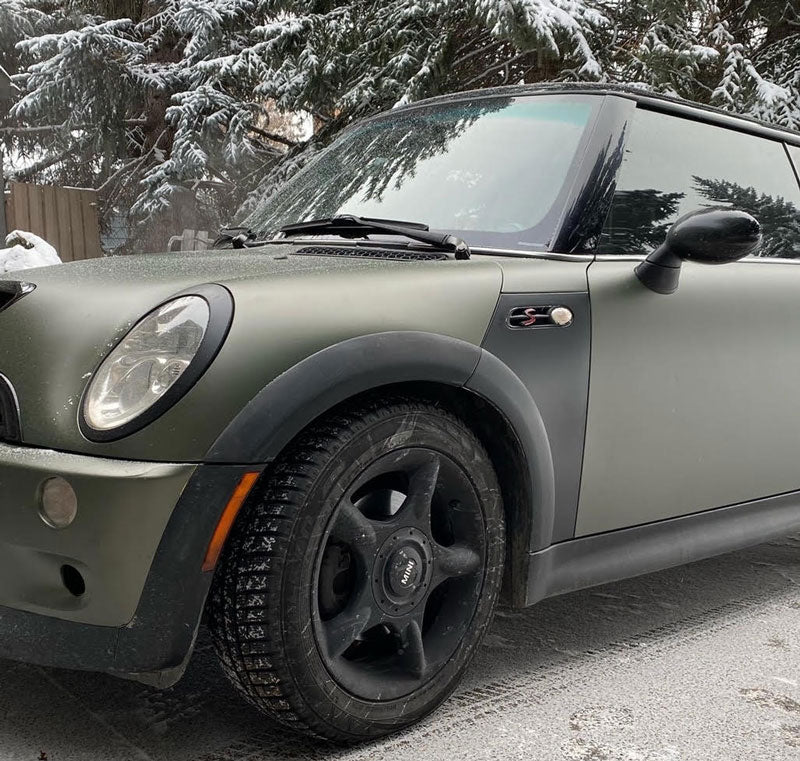 Premium Plus Matte Metallic Military Green Ghost car wrap vinyl film