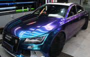Gloss Diamond Metallic Magic Blue X-D060 car wrap vinyl