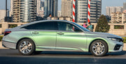 Color Shifting Grey to Green Metallic CWS Color Paint Protection Film High Gloss on carwrapsupplier.com