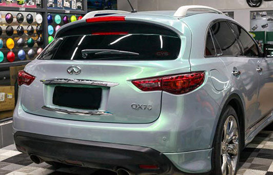 Gloss Metallic Dreamy Green Grey X-DR090 car wrap vinyl