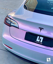 Color Shifting Grey to Pink Metallic CWS Color Paint Protection Film High Gloss on carwrapsupplier.com