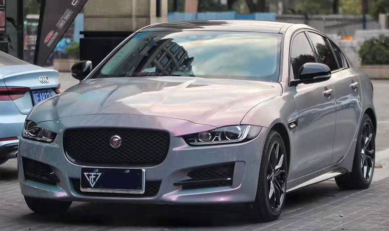 Color Shifting Grey to Pink Metallic CWS Color Paint Protection Film High Gloss on carwrapsupplier.com