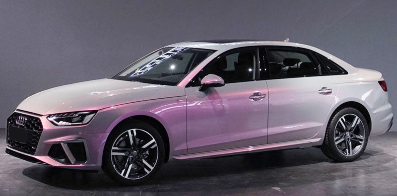 Color Shifting Grey to Pink Metallic CWS Color Paint Protection Film High Gloss on carwrapsupplier.com