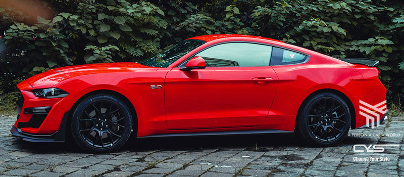 Red CWS Color Paint Protection Film High Gloss on carwrapsupplier.com