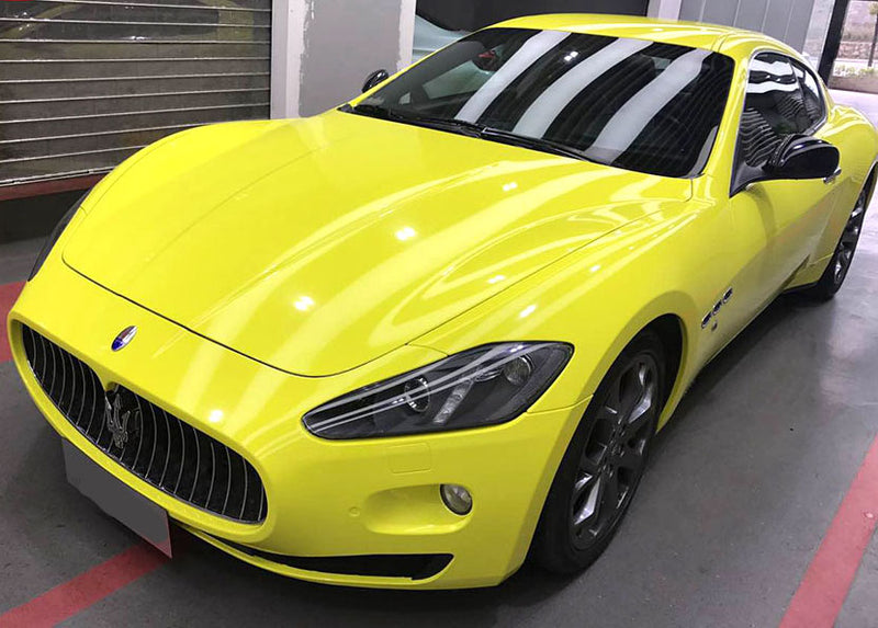 Platinum Gloss Yellow X-G070 Car Wrap Vinyl