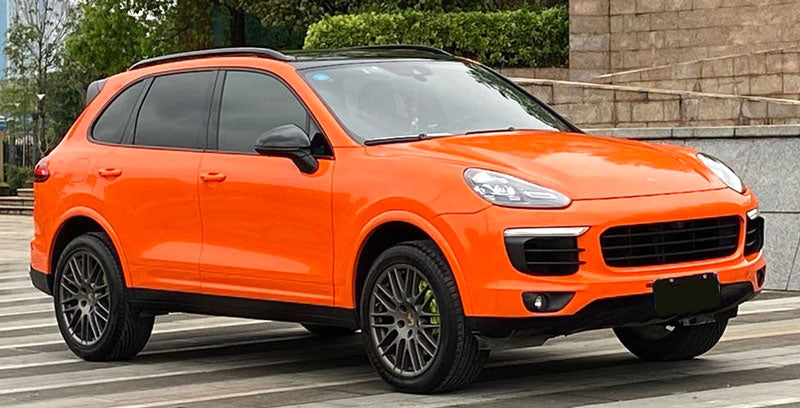Platinum Gloss Hot Orange X-G075 Car Wrap Vinyl
