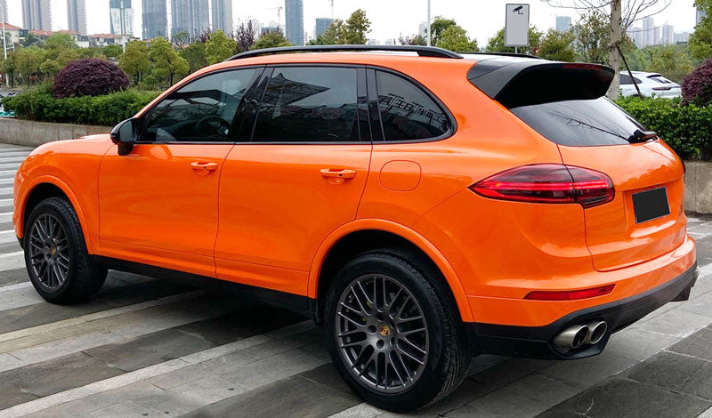 Platinum Gloss Hot Orange X-G075 Car Wrap Vinyl