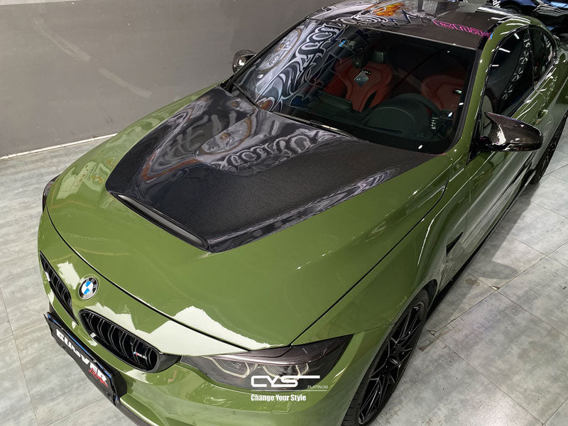 Platinum Gloss Olive Green X-G089 Car Wrap Vinyl