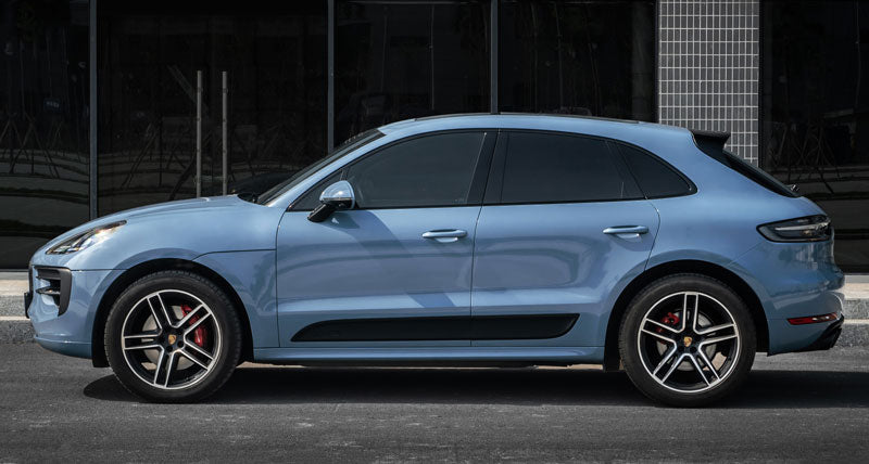 Porcelain Blue CWS Color Paint Protection Film High Gloss on carwrapsupplier.com