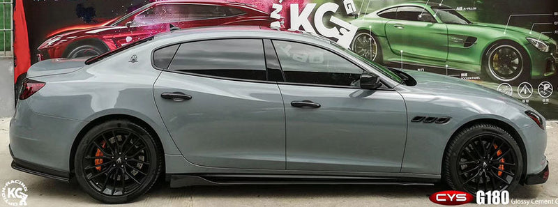 Platinum Gloss Cement Grey X-G180 Car Wrap Vinyl