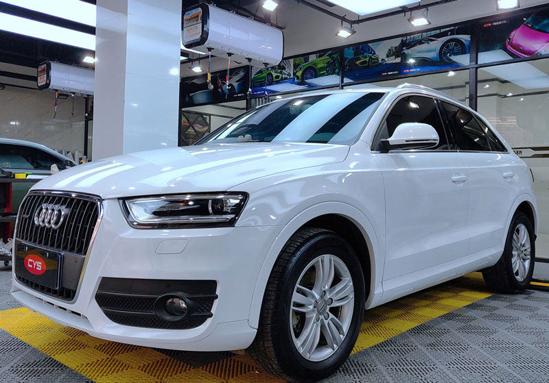 White CWS Color Paint Protection Film High Gloss on carwrapsupplier.com