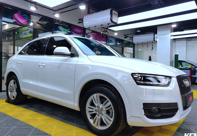 White CWS Color Paint Protection Film High Gloss on carwrapsupplier.com