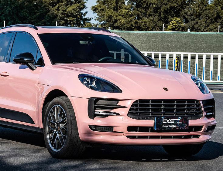 Platinum Gloss Pink Rose Tan X-G333 Car Wrap Vinyl