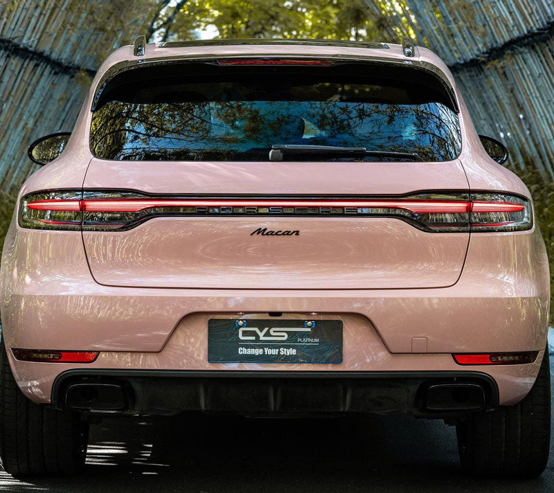 Platinum Gloss Pink Rose Tan X-G333 Car Wrap Vinyl