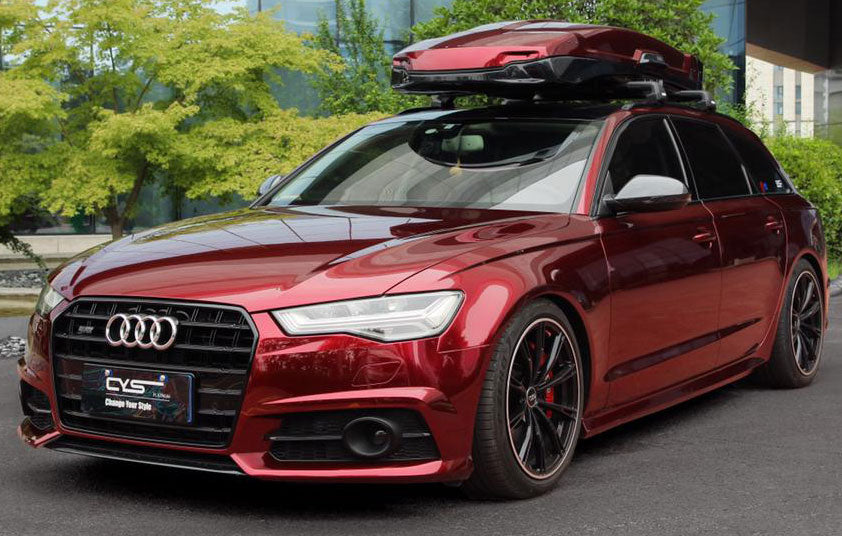 Red Liquid Metal CWS Color Paint Protection Film High Gloss on carwrapsupplier.com