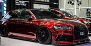 Red Liquid Metal CWS Color Paint Protection Film High Gloss on carwrapsupplier.com