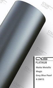 Platinum Magic Grey Blue Pearl X-SM15 car wrap